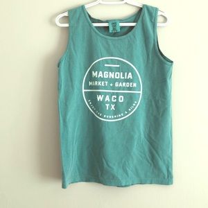 Small Magnolia Waco Tx Tank Top Fixer Upper NWT
